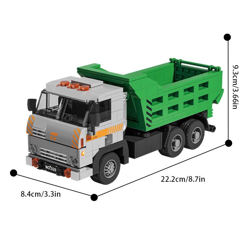 

Міжкордонний Інженерний Вантажівка та Міський Автобус Конструктори для Дітей - Набір Розвиваючих Іграшок