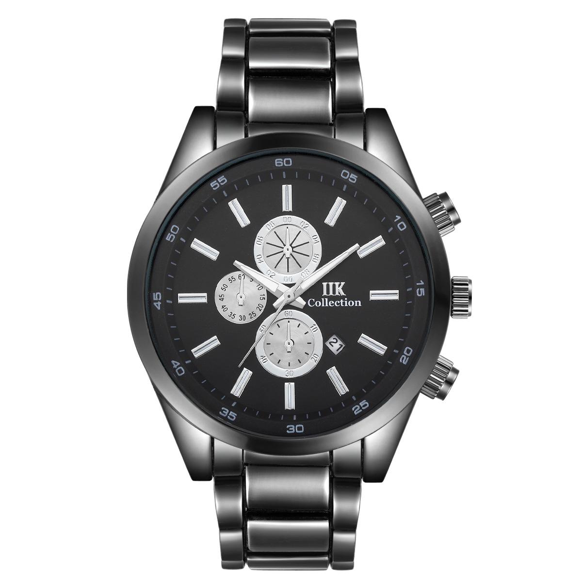 IIK Fine Мужские часы Водонепроницаемые часы с календарем Светящиеся в темноте часы Спортивные часы с циферблатом в виде автомобиля