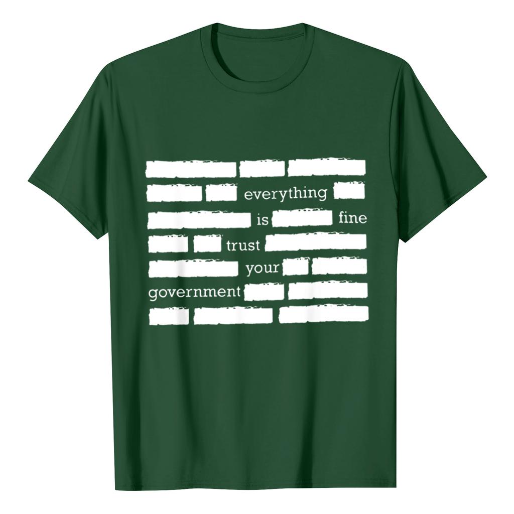 USA Anniversary Men's Casual Letter Print Short-Sleeve T-Shirt