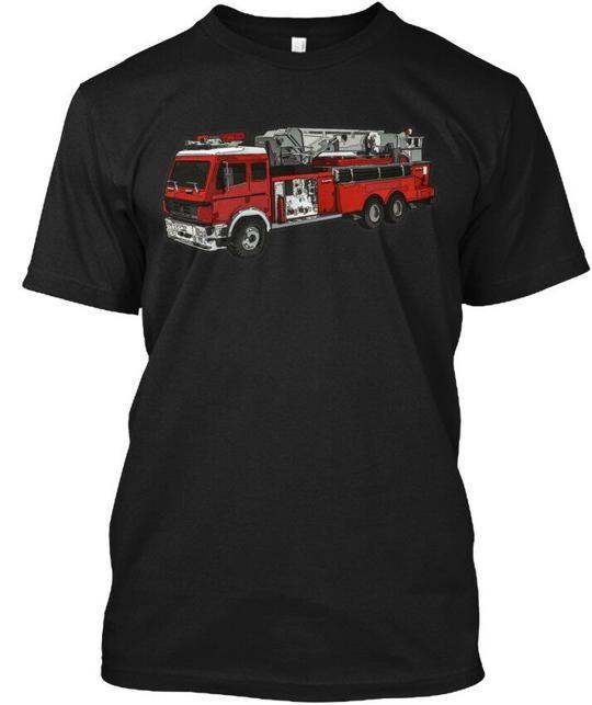 

Firetruck T-Shirt Made in the USA Size S to 5XL 4XL