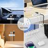 AHASTYLE WG144 Silicone Cable Clip Organizer 7-Hole Wire Management Cord Holder
