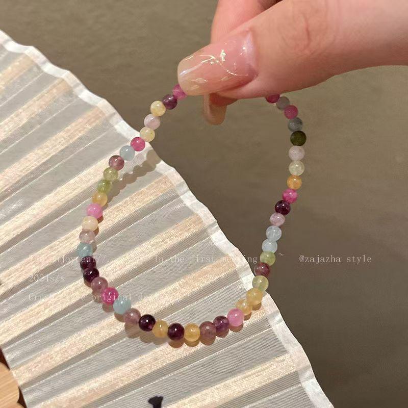 Baroque Pearl Drawstring Bracelet: Women's Light Luxury, Irregular Design, Exquisite Handcrafted Jewelry.