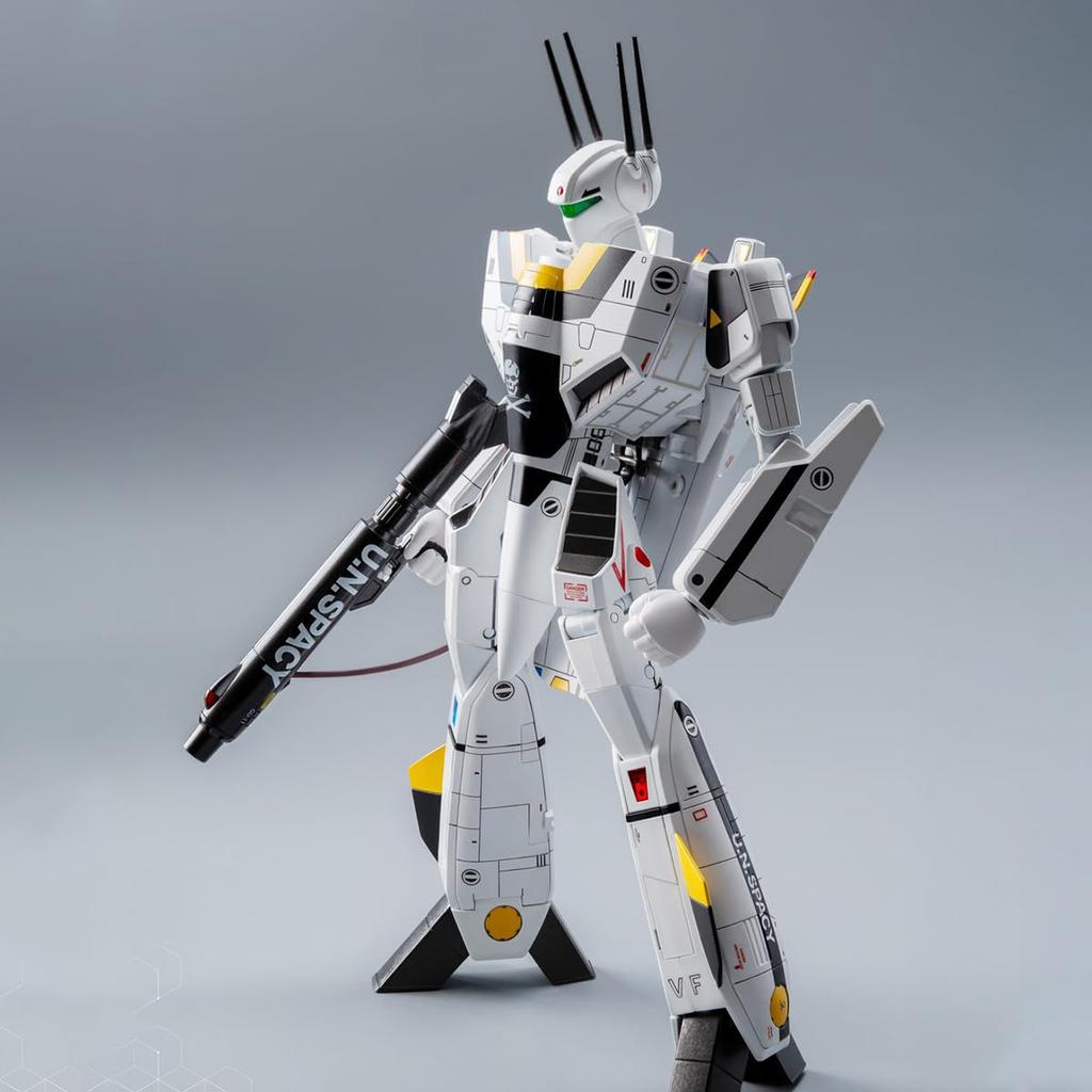 HiPlay Threezero Super Battle Macross VF-1S Valkyrie Roy Focker 3Z03050W0 Movable Action Figure Complete Set