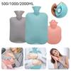 Thick  Water Bottles Portable Rubber Winter Warm  Water Bag Hand Warmer Girls Pocket Hand Feet Warm Water Bottle