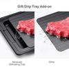 Household Fast Defrosting Tray Aluminum Food Thawing Plate Board Kitchen Frozen Meat Defrost Tool