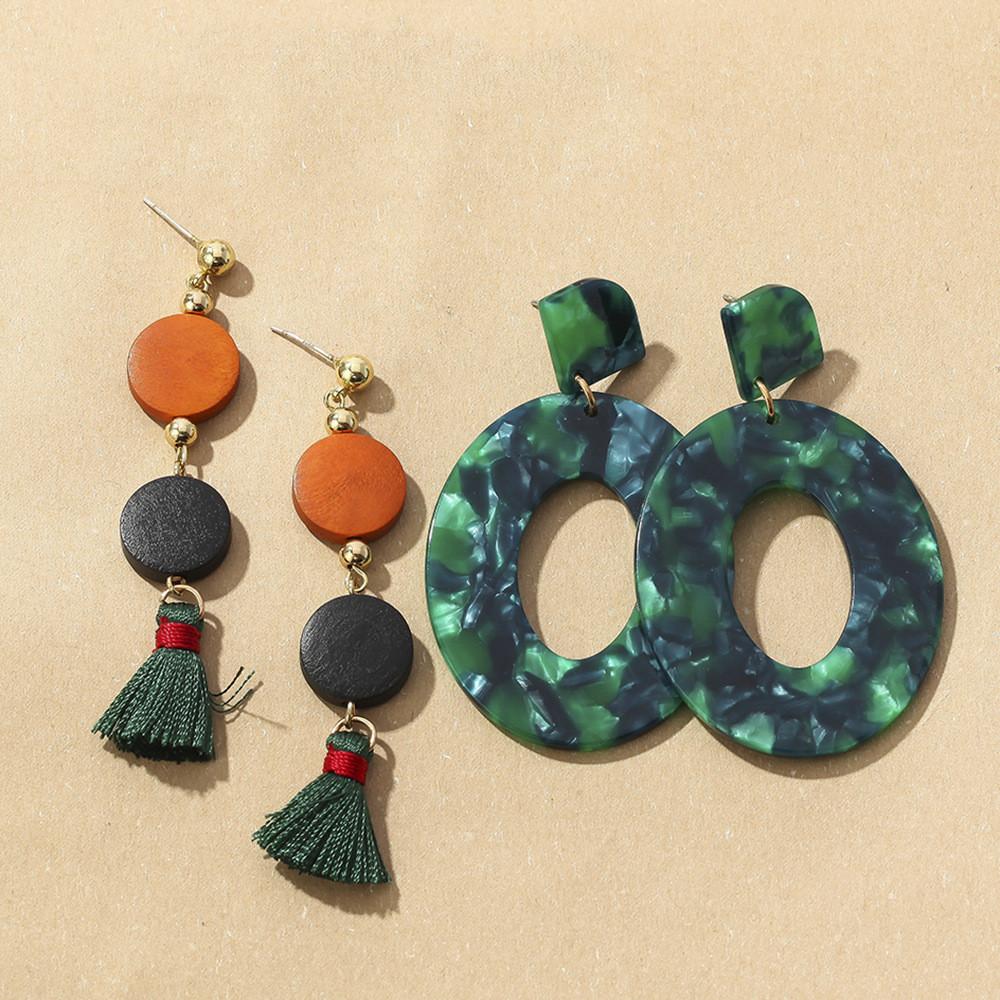 Trendsetting Alloy Heart And Moon Earrings Ethnic Style Women's Fashion Jewelry