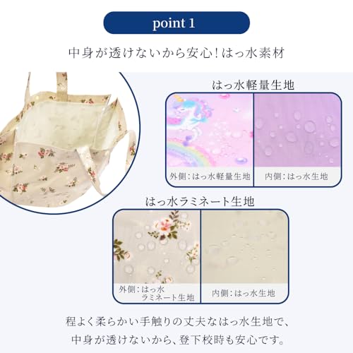 COLORFUL CANDY STYLE Pool Bag PET Floral Mist