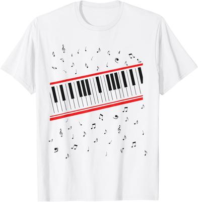 Tričko s motivem klavíru Beat It