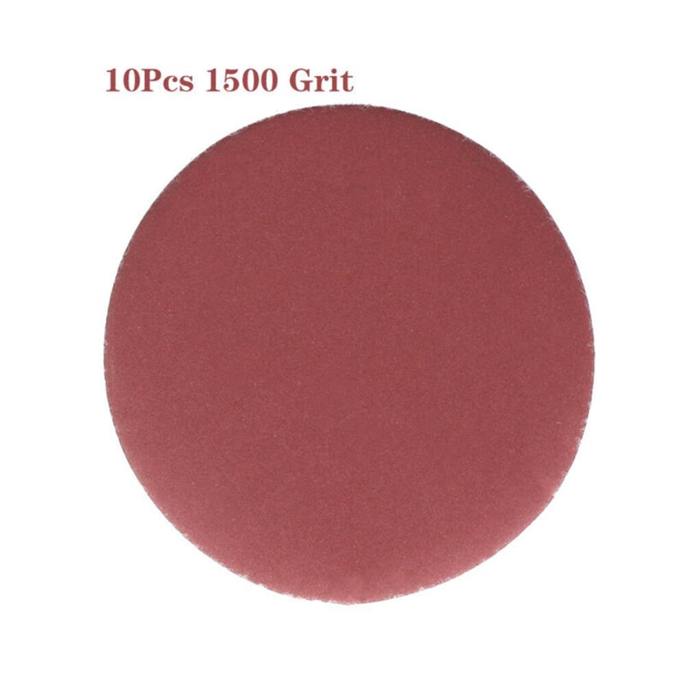 Sandpaper 5inch/125mm 40-2000Grit Round Shape Disk Sand Sheets Polishing