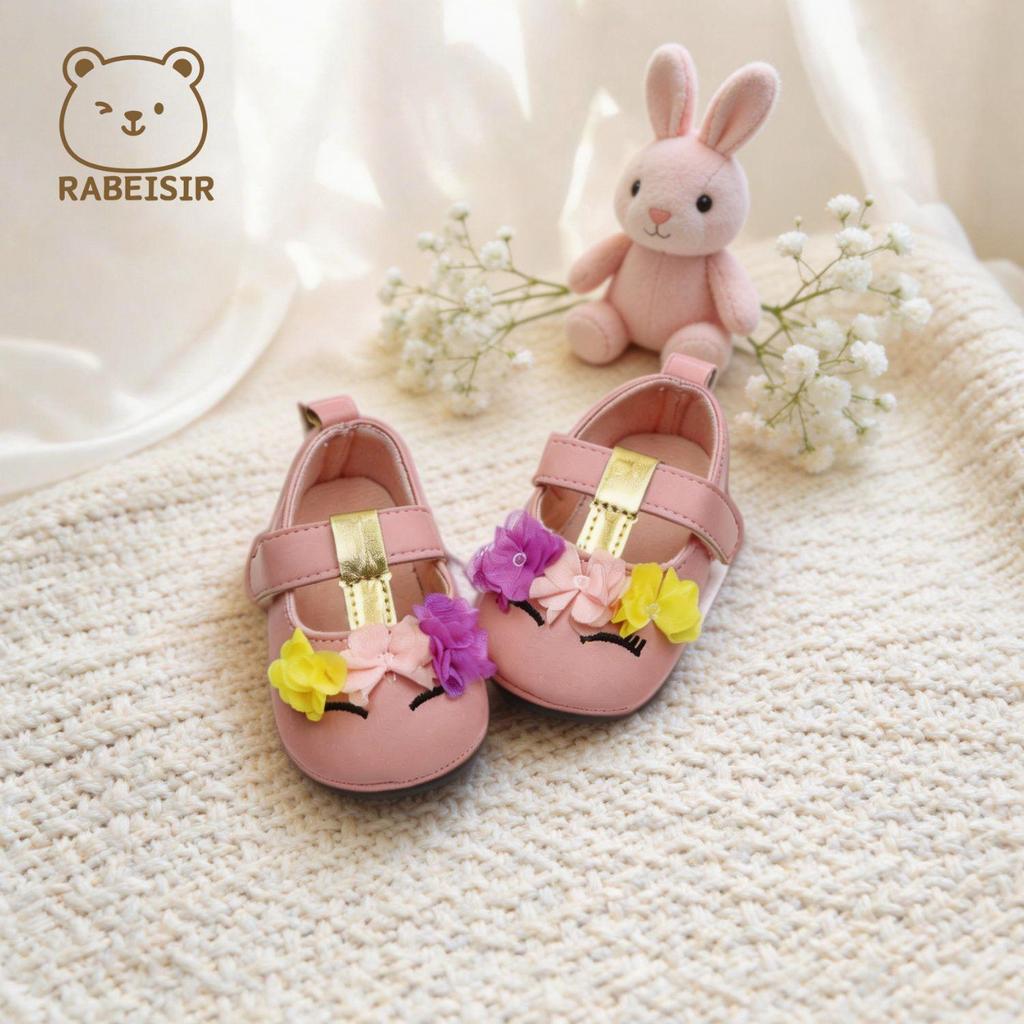 Baby Princess Soft Sole Non-Slip Shoes - Breathable Pre-Walkers for Birthdays