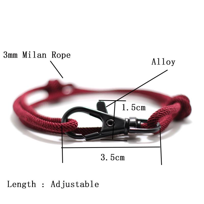 Novel Men Bracelet Rope Handmade Adjustable Braclet Outdoor Survival Climbing Braslet Pulsera Hombre Bohemian Jewelry Cord Joias