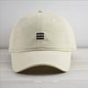 Three-word Style Cotton Large Head Circumference Baseball Cap All Year Round Single-layer Soft-top Peaked Cap European Version Large Hat