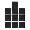 10Pcs Sound Proof Foam Panels Flame Retardant Soft Gray Absorb Sound Acoustic Foam