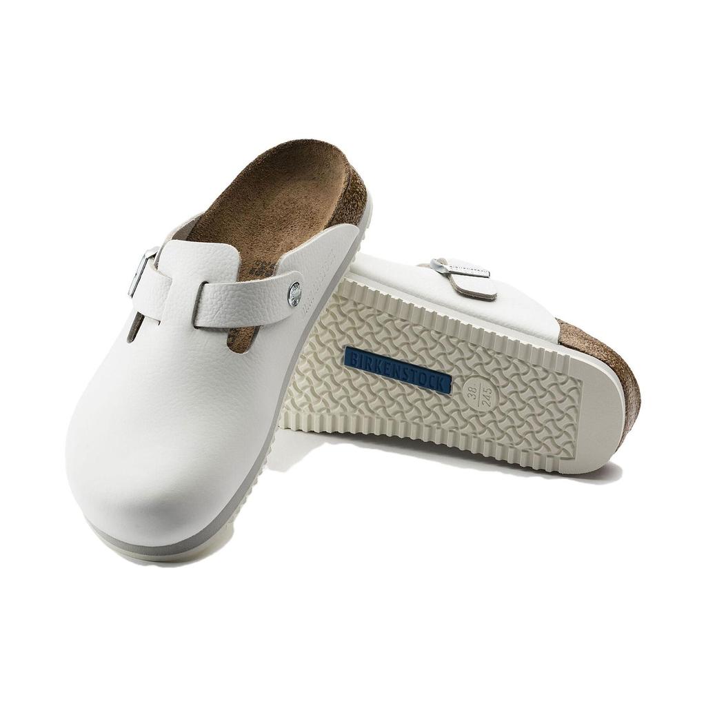 Birkenstock Boston Soft Footbed Sandal White Unisex Sneakers 0060134