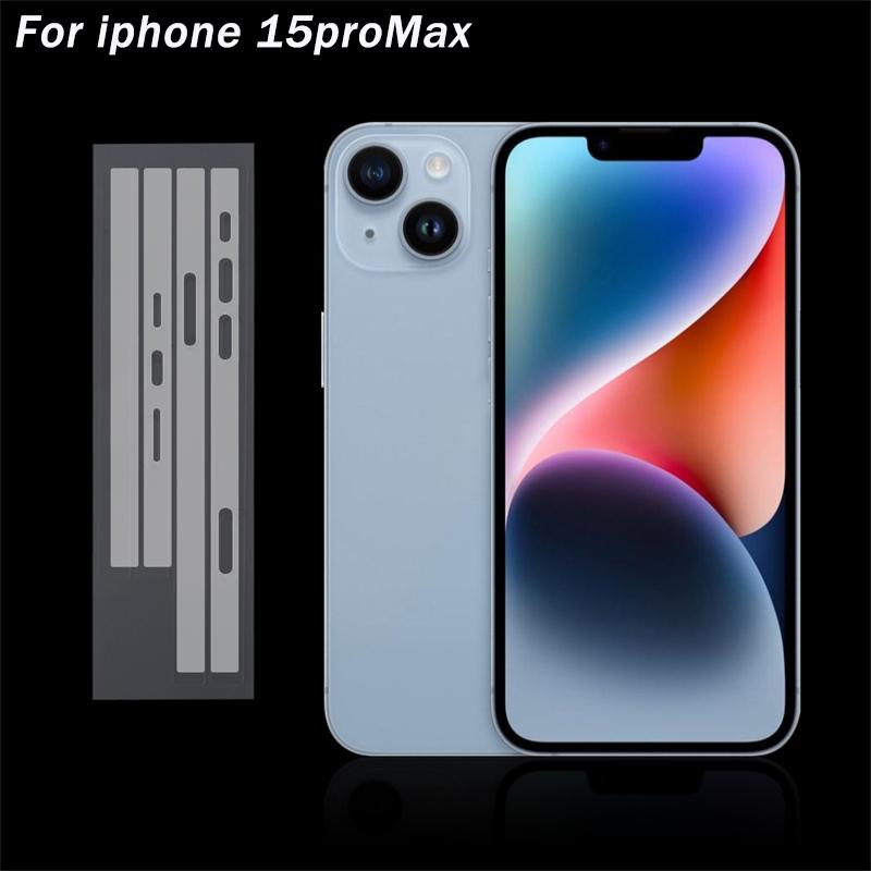 1-3Set Side Hydrogel Film For iPhone 16 15Pro Max 16Plus 14Plus 14 13Pro Max HD Clear Anti Scratch Border Frame Screen Protector