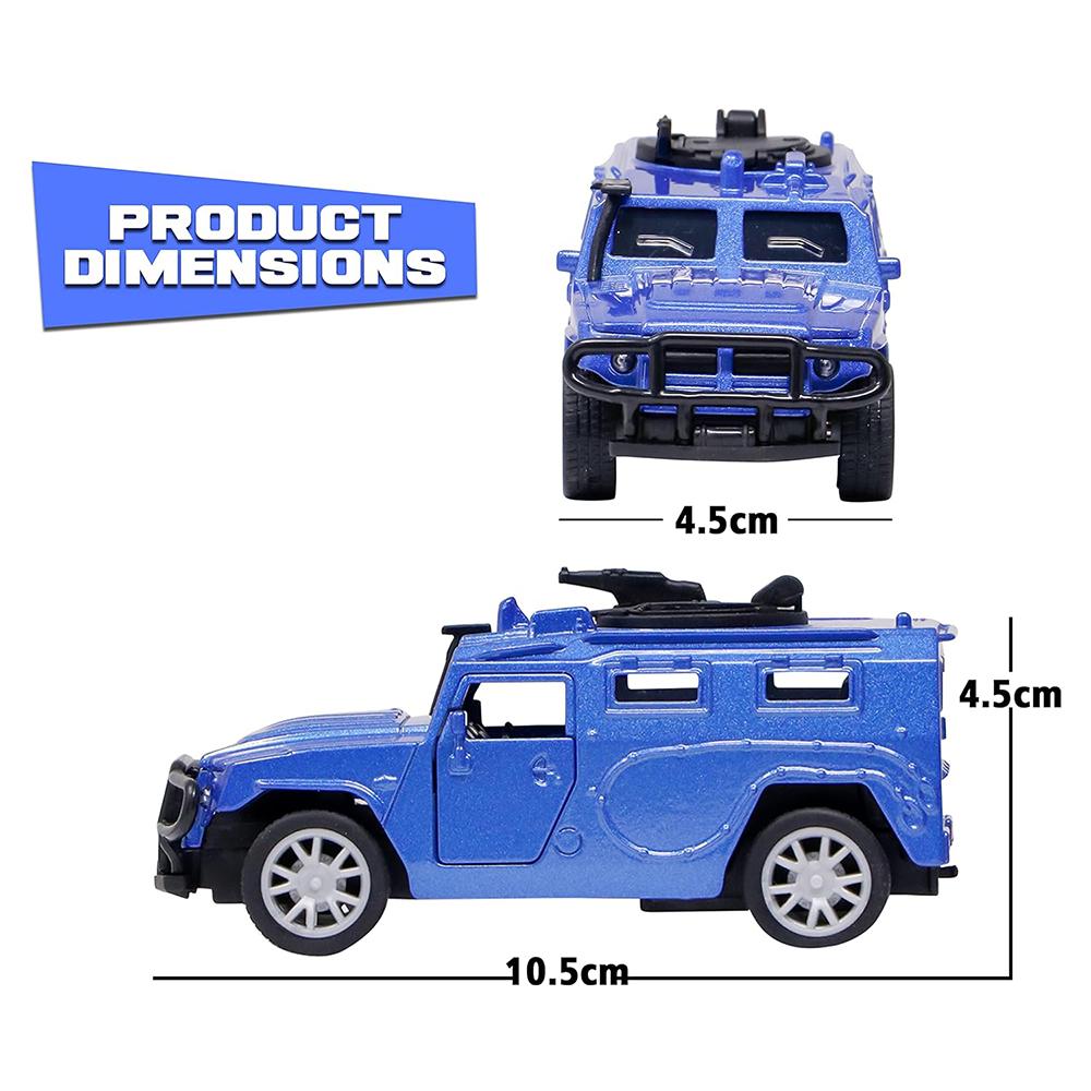 Armored Vehicle Tank Pull Back Car Toys for Kids Diecast Model Car with Opening Doors Car Vehicle Toy for Girls Boys