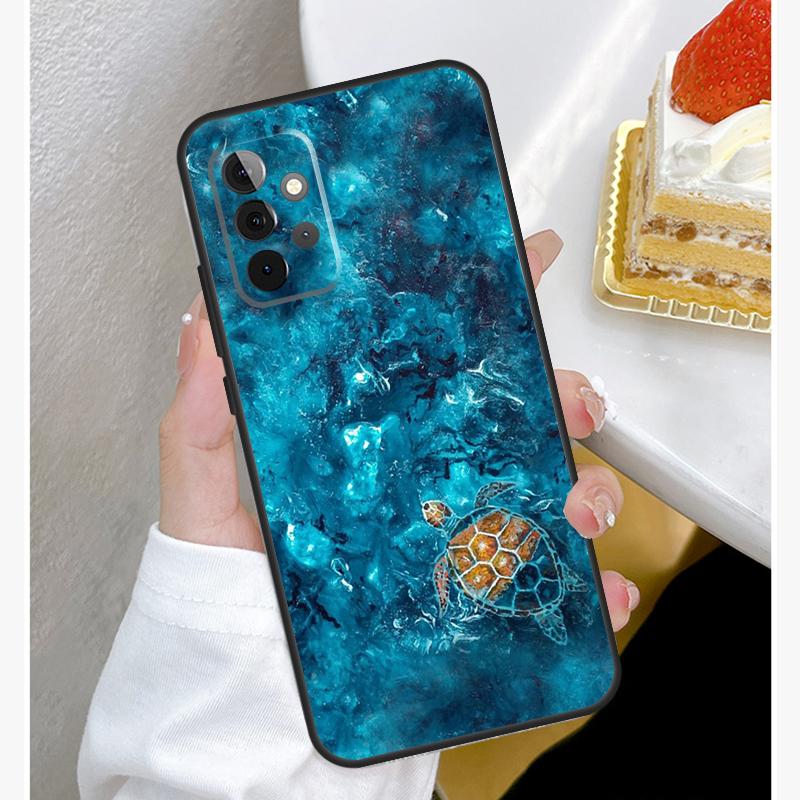 Ocean Sea Turtle Funda For Samsung Galaxy A52 A32 A12 A14 A34 A54 A51 A71 A53 A33 A13 A15 A25 A35 A55 Case