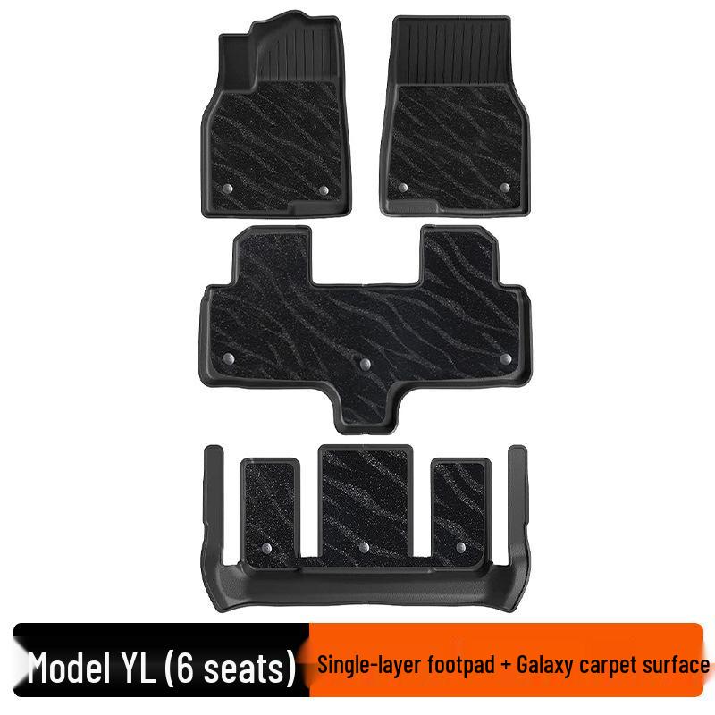 Custom TPE Floor Mats for 2025 Tesla Model 3/Y - Premium Car Accessories