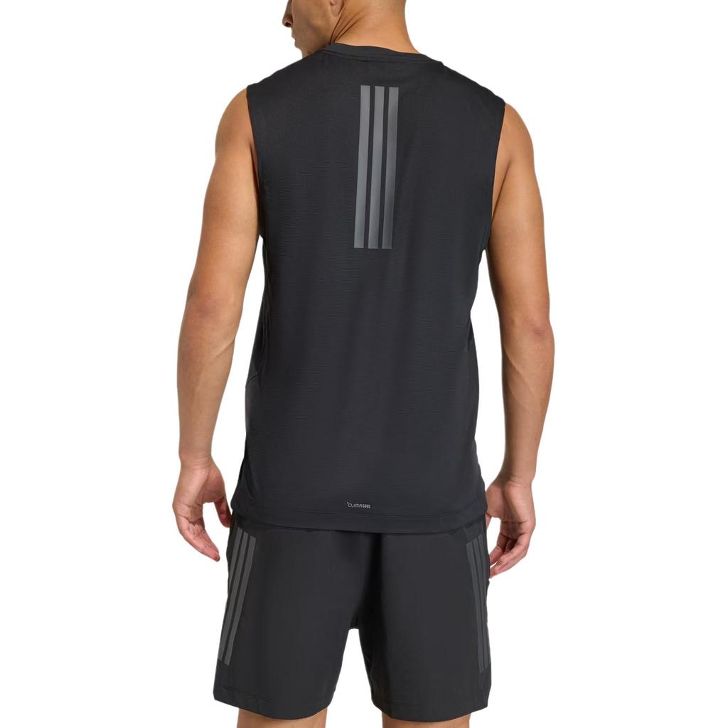 adidas D4T Primelift Logo Round Neck Slim Fit Sleeveless Vest Men Tops KD0373