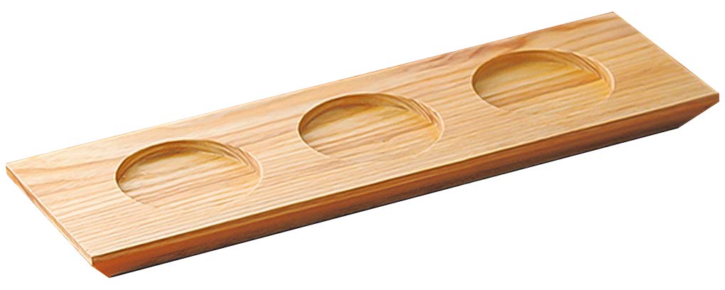 Yamako Tamo Clear 32444 Three-Hole Plate,