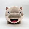 Cute Moo Deng Plush Toy Around Hippopotamus Bouncing Pig Dwarf Hippopotamus Birthday Gift Toys for Kids Home Decor