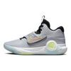 Nike KD Trey 5 X EP Grau Volt Karmesinrot Herren Sneaker Wolfsgrau Weiß Barely-Volt DJ7554-009
