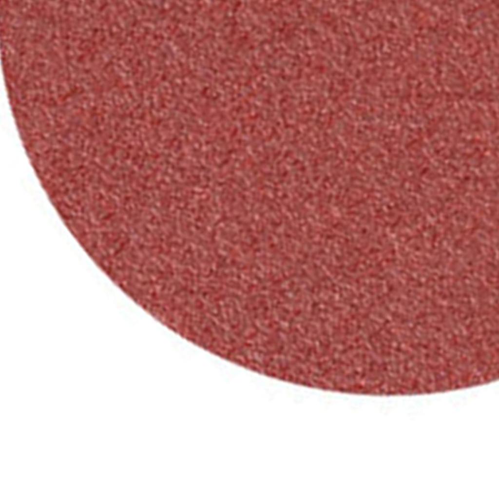 6 Inch Sanding Discs Red Sand Hook and Loop Sandpaper for Wood Metal Polishing Grinding 80 Grit 10 Pcs