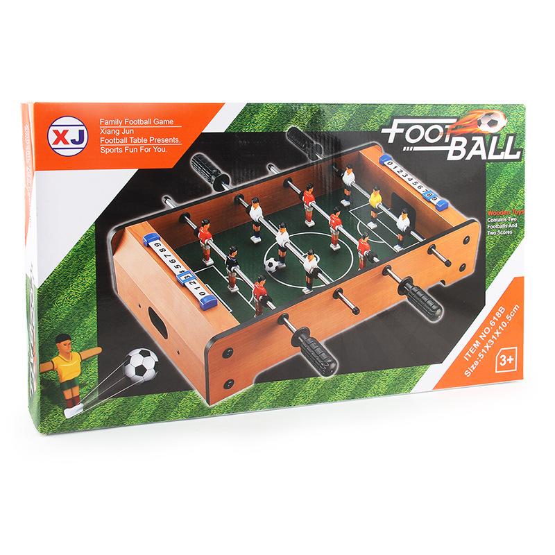 618B Football Table 50Cm Four Pole Football Machine Children'S Table Games Football Table Football Toys