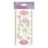 Temporary Tattoos - India - Henna Designs - Gold