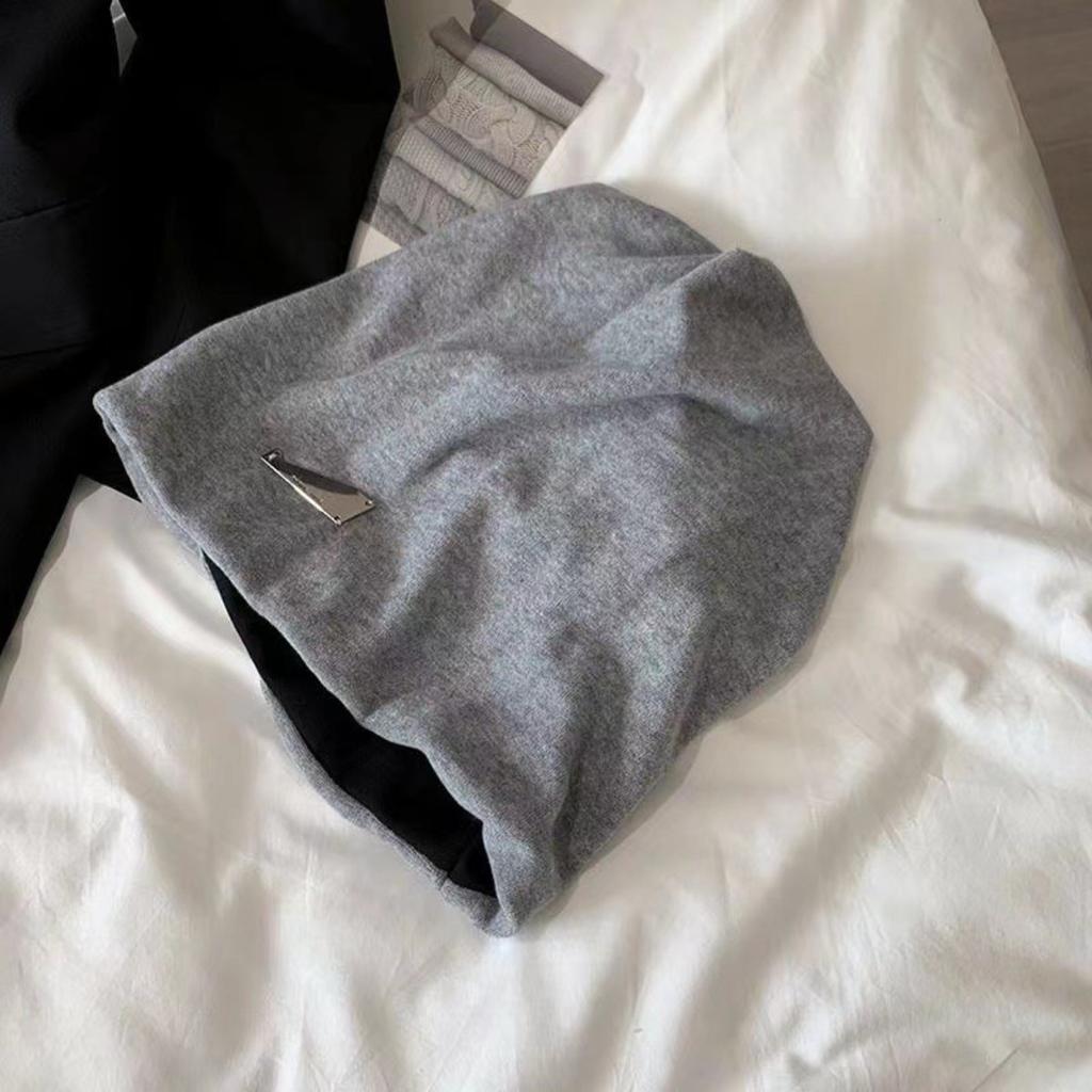 Big Head Circumference, Pile Cap, Women's Cap, Autumn and Winter, Hood Cap, Cold Cap, Toe Cap