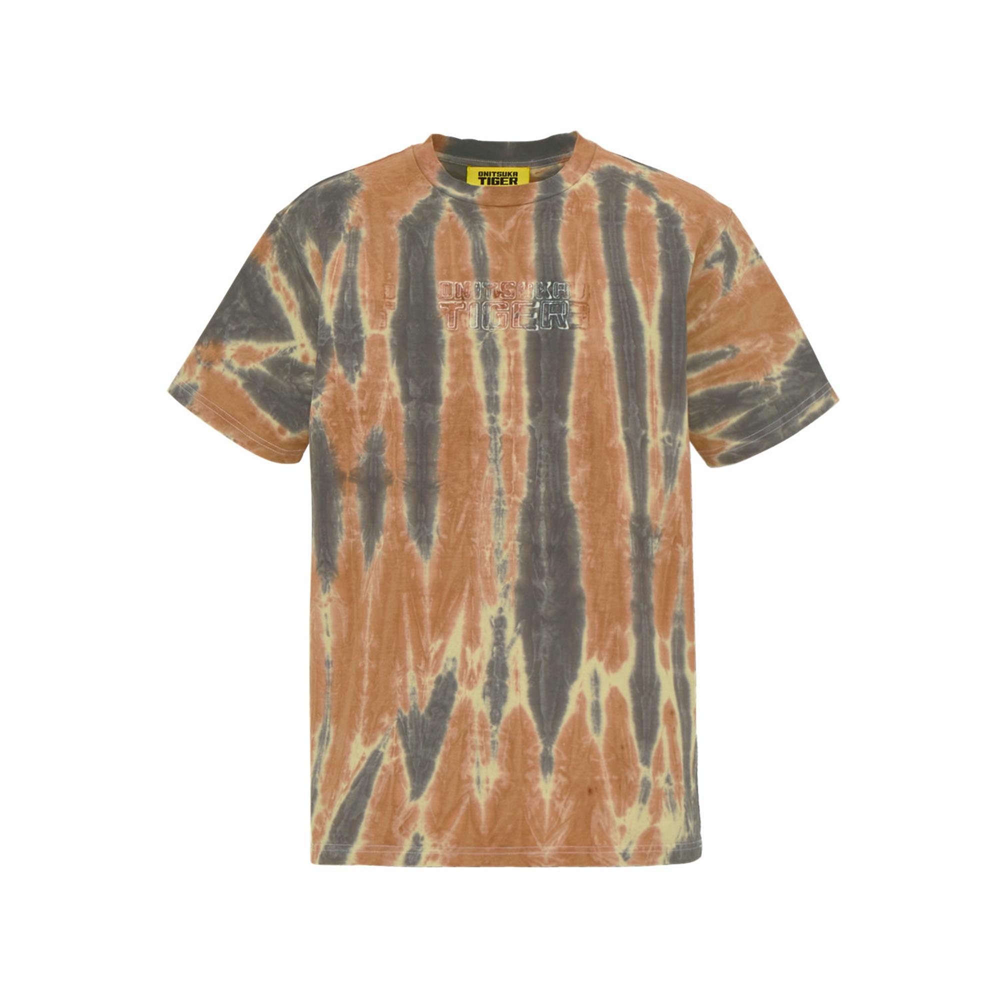 Onitsuka Tiger SS26 DENIVITA Collection TIE DYE SS TEE Short Sleeved T Shirts Men s Brown 2181B183-200 L