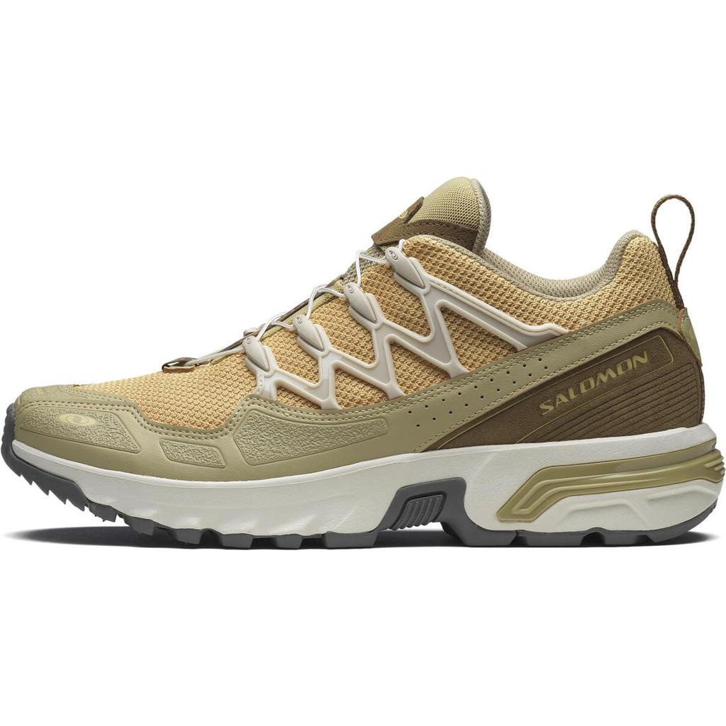 New SALOMON ACS + Abrasion Resistant Low Top Running Shoes Unisex Light Brown 477313