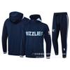 Maglia da allenamento da basket a maniche lunghe con cappuccio squadra NBA uomo Lakers Cavaliers Celtics Jazz Bulls Spurs Warriors