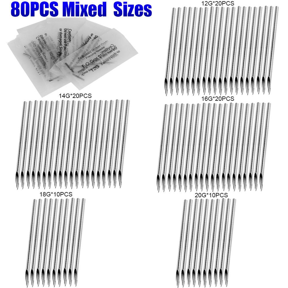 Tattoo-Piercing-Nadel, Einweg-Tattoo-Piercing-Werkzeug, Piercing-Nadel, Piercing-Nadel, Beauty-Tattoo-Werkzeug