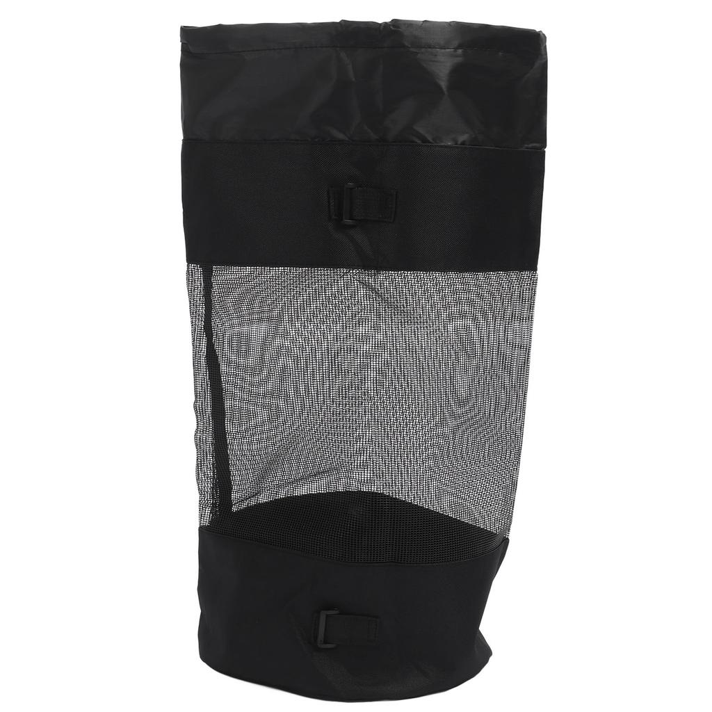 Boat Trash Can Large Capacity Easy to Use Hoop Mesh Boat Trash Bag Boat Garbage Can for Marine Yacht