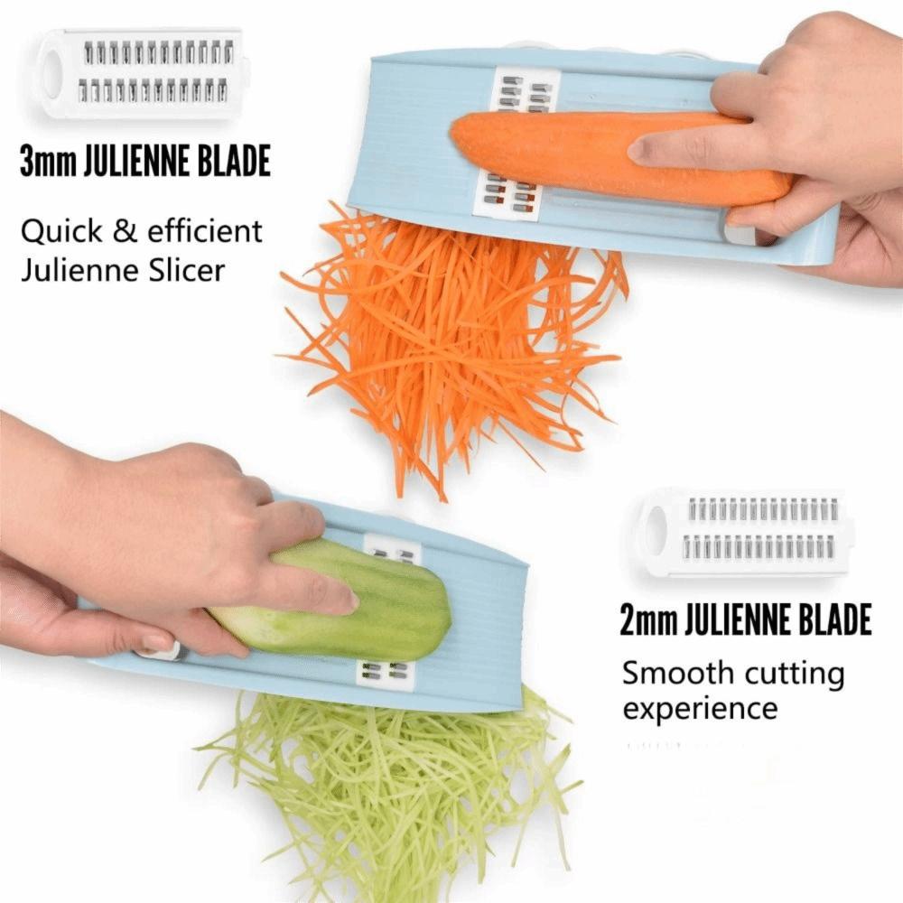 Adjustable Mandoline Slicer 5 in 1 Julienne Shredder Multi Function Vegetable Peeler  Kitchen