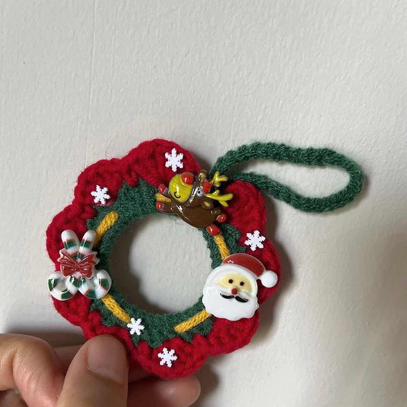 WTEMPO Mixed Color Resin Christmas Ornament Kit Snowman Reindeer, Santa Claus Christmas Tree for DIY Crafts Christmas Holiday Festive Decorations