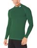 New Balance Stretch Inner Shirt Long Dark Size M Men's (JMTF7380), Sleeve, Quick-Drying, Soccer/Golf, Green,
