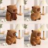 Adorable Capybara Plush Toy Creative Cute Animal Doll Soft Pp Cotton Material Birthday Gift