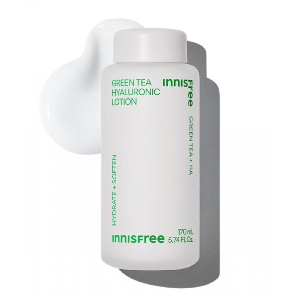 Innisfree Green Tea Hyaluronic Acid Lotion 170мл FREE
