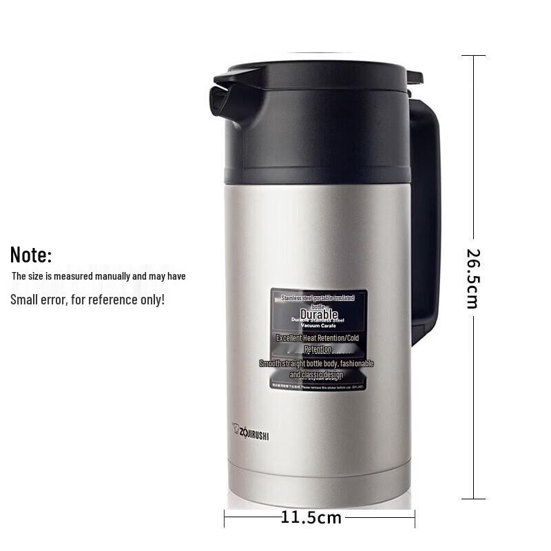 Zojirushi 1,5L Edelstahl-Thermoskanne