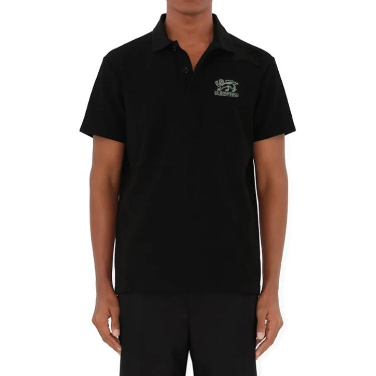 Burberry Logo Embroidered Polo Shirt 81022921