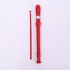 Swan ABS German Soprano Recorder for Students, 6/8-Hole, White Flute