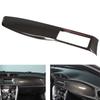 Car ABS Carbon Fiber Texture Center Control Dashboard Panel Navigation Frame Cover Trim For Toyota 86 Subaru BRZ 2012- LHD