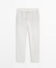 Masimodutti 100% Linen Jogger Fit Pants