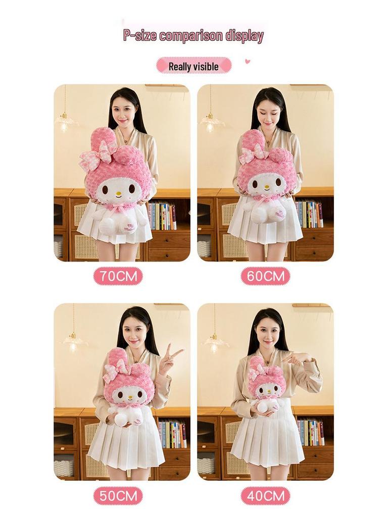 Princess Kitty Cat Plush Dress-Up Doll - Rose Melody Birthday Gift for Kids