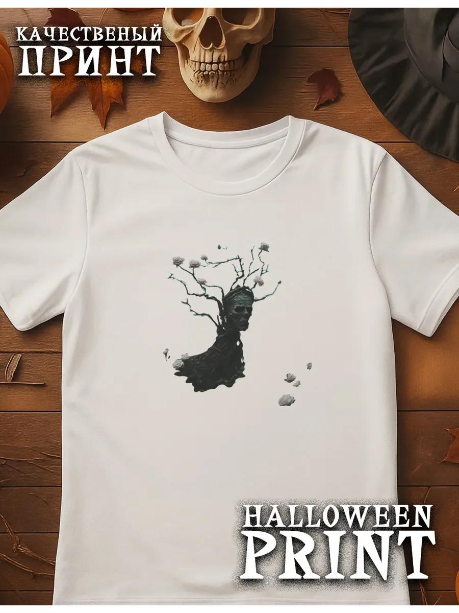 

Футболка на Хэллоуин L