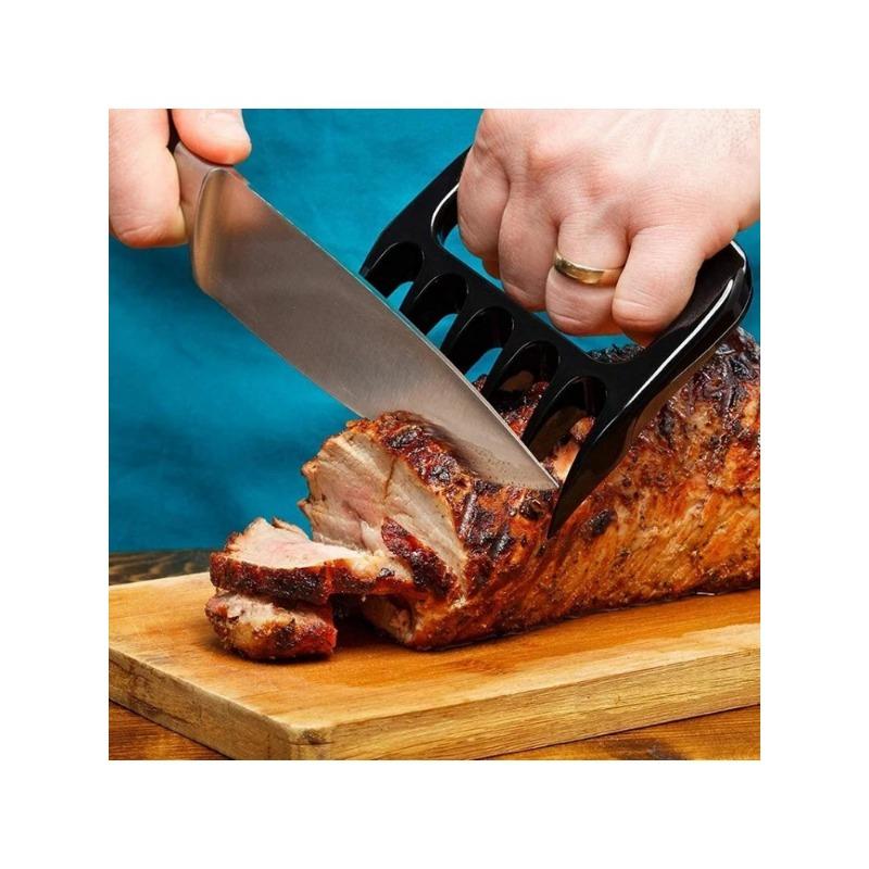 Akcesoria do grillowania rozdrabniacz do mięsa mocny wyciągany ściągacz do wieprzowiny widelec do grilla niedźwiedź pazur owoce krajalnica do warzyw krajalnice narzędzia kuchenne