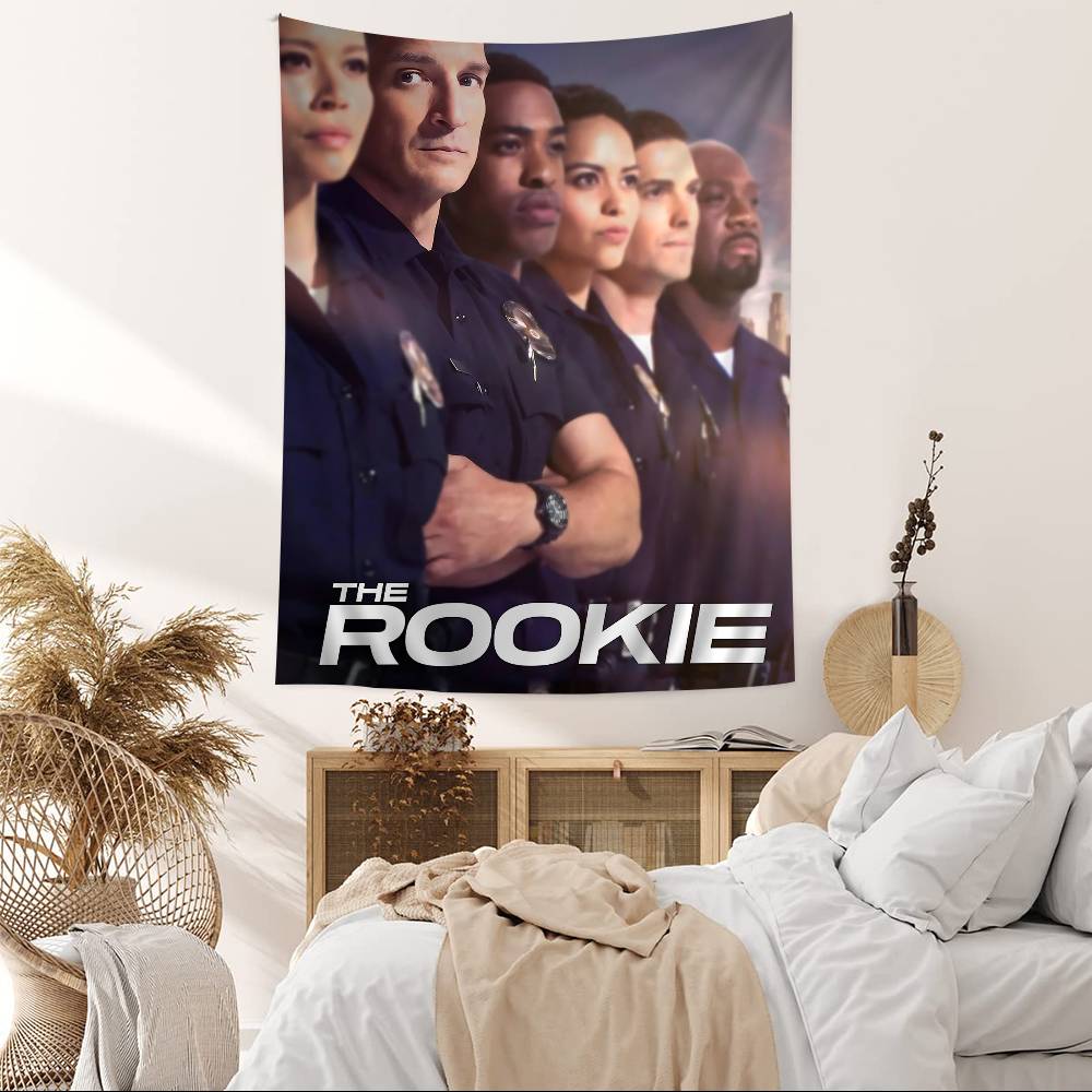 Movie The Rrookie Classic Cartoon Tapestry Art Science Fiction Room Home Decor Wall Hanging Sheets