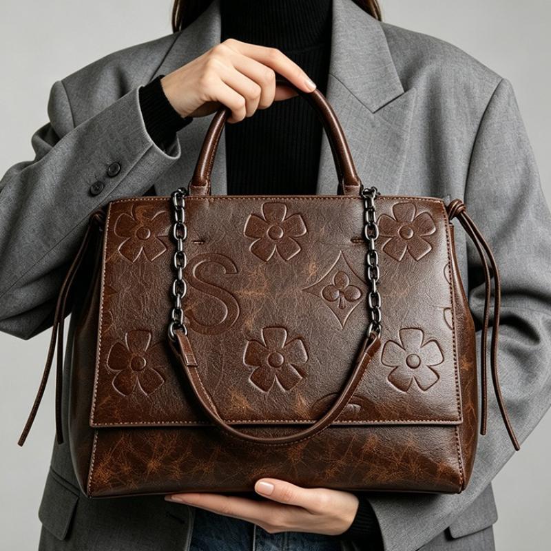Women's Tote Bag, Retro Fashion Women's Bag, Commuting Large Capacity Handbag, Women's Bag